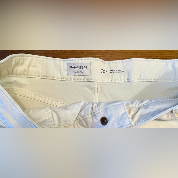 Anthro Pilcro | Bermuda Denim Shorts | Cotton | Natural | Women’s 32 - Picture 4 of 8